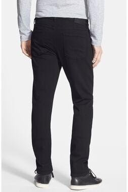 Paige Men’s Lennox Slim Fit Jeans Black Shadow Size 32
